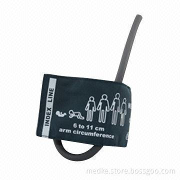 Neonate Reusable NIBP Cuff, Single Tube Blade